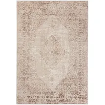 mazovia Teppich, Beige, Textil, Vintage, Rechteckig, 80x150 cm, Oeko-Tex® Standard 100, für Fußbodenheizung geeignet, Hausstauballergiker in verschiedenen Größen erhältlich, pflegeleicht, strapazierfähig, Teppiche & Böden, Teppiche, Moderne Teppiche
