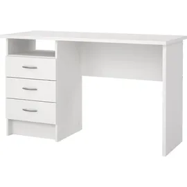 Dmora Schreibtisch Linear Weiß