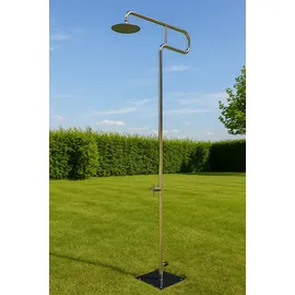 Ideal Eichenwald Modell 70 Gartendusche Trombone silber Ø25