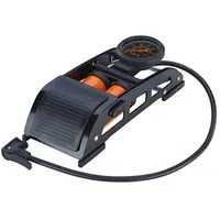 Prophete Standpumpe Luftpumpe Fahrradpumpe mit Manometer 7 bar, mehrfarbig