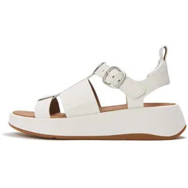 FitFlop F-MODE LEATHER FLATFORM Fisherman Damen Urban White 39