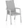 Kettler Rasmus Stapelsessel 60 x 62 x 100 cm silber