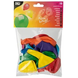 Papstar Luftballons Ø 25 cm 80 St. Farbig sortiert