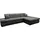 DOMO collection Ecksofa »Moric, L-Form, XXL-Sofa - Breite 300cm«, wahlweise mit Bettfunktion und Armteilverstellung, Cord grau