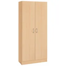 WIHO KÜCHEN Küchen Mehrzweckschrank Kiel 80 x 180 x 35 cm beige