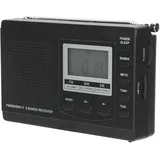 Tragbares Fm/am/oc-radio Mit Digitaluhr Und 3,5-mm-kopfhöreranschluss – Mini-stereo Hrd-310