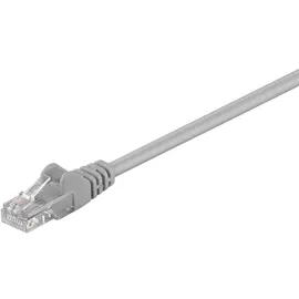 goobay CAT 5e Patchkabel, U/UTP, Grau