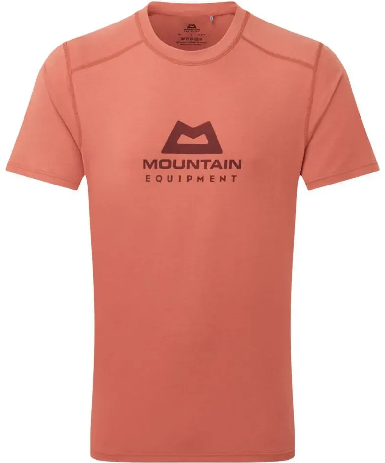 Mountain Equipment Headpoint Emblem Mens Tee etruscan red (Me-02241) M
