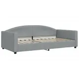 vidaXL Tagesbett 100 x 200 cm Hellgrau