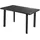 INDA-EXCLUSIV Gartentisch 125 x 75 x 72 cm Anthrazit
