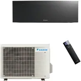 DAIKIN Emura 3 FTXJ20AB Klimaanlage Wandgerät Set 2,0 kW Mattschwarz