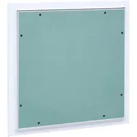 VidaXL Revisionsklappe mit Aluminium-Rahmen und GK-Einlage 300x300 mm