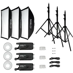 Nanlite FS300 LED-Leuchten Dreier-Set