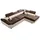 Sonstige Verlage Eckcouch Braun 2-Sitzer