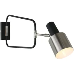Anne Light & Home Anne Light Wandleuchte 1699ZW Dimmbar, in Kombination mit geeigneter Lichtquelle 1-flammig E27-Fassung