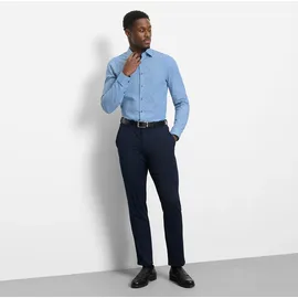 Olymp Langarmhemd Blau 39