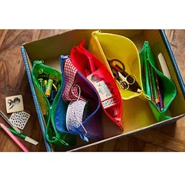 Veloflex Reißverschlussbeutel rot 0,26 mm, 1 St.