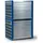 R+R INDUSTRIETECHNIK Rr Industrietechnik Wabenregal Rwr-30/1 1000x1000x1000mm Mit 30 Fächern Ral 5010 Enzianblau