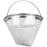 Wiederverwendbarer Kaffeefilter, Edelstahl-kaffeefilter Für Die Kaffeezubereitung, Manueller Permanent-kaffeefilter Für Filterkaffee