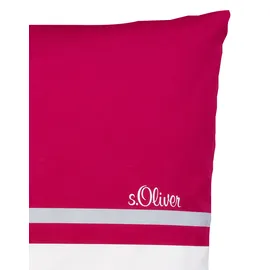 s.Oliver Fenja Renforcé beere 135 x 200 cm + 80 x 80 cm