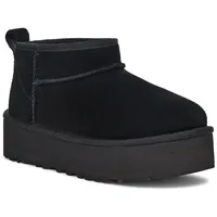 UGG KIDS' CLASSIC ULTRA MINI PLATFORM Schlupfboots, Plateaustiefel, Boots, Winterboots mit Plateau schwarz 32,5 EU