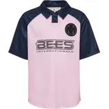 hummel T-Shirt Raglanärmel Hmljr Loose Tiger Soccer Jersey S/S" in ROSEATE SPOONBILL | Gr.: 58-63