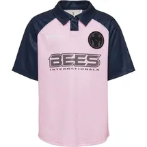 hummel T-Shirt Raglanärmel Hmljr Loose Tiger Soccer Jersey S/S" in ROSEATE SPOONBILL | Gr.: 58-63