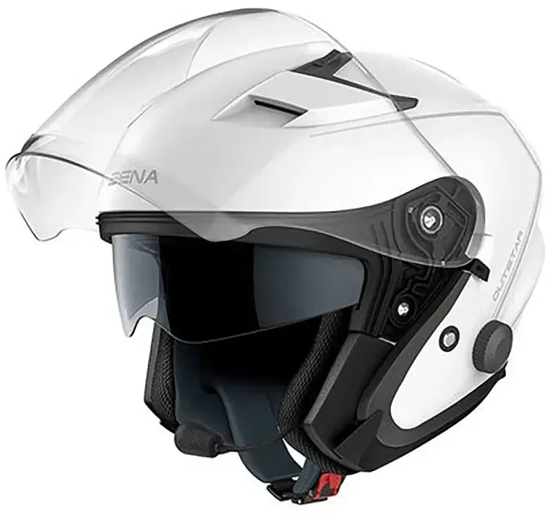 Sena Outstar Jethelm - Glossy White - L