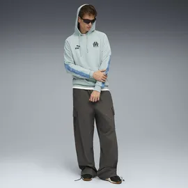 Puma Olympique de Marseille Hoodie 2023 Herren Grün Gr. L