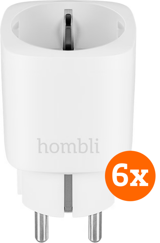 Hombli EU Smart Socket White 6er-Pack