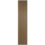 FIBROTECH Akustikpaneel Quanti Oiled Oak (geölte Eiche, LxBxH 2440x520x18 mm, 1,27 m2, Raumklang, Wandverkleidung, Akustikplatten, Schallisolierung) 2353331