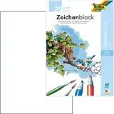 Folia Zeichenblock 25 Blatt 80 g/m2 Weiß