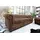 Riess-Ambiente Chesterfield Sofa Mikrofaser 3-Sitzer Braun