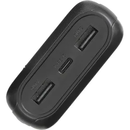 RivaCase® Rivacase VA2071 20000 mAh, 74 Wh), Powerbank, Schwarz