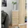 Akord Kommode AKORD CL5 40 x 92 x 35 cm Weiß / Sonoma Eiche
