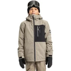 QUIKSILVER Snow Jacket Side HIT Solid Jacket Boy's Beige 4-5Y