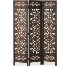 Homestyle4u Paravent Braun Holz 120x170x2 cm, Wohnzimmer, Raumteiler | Paravents, Paravents