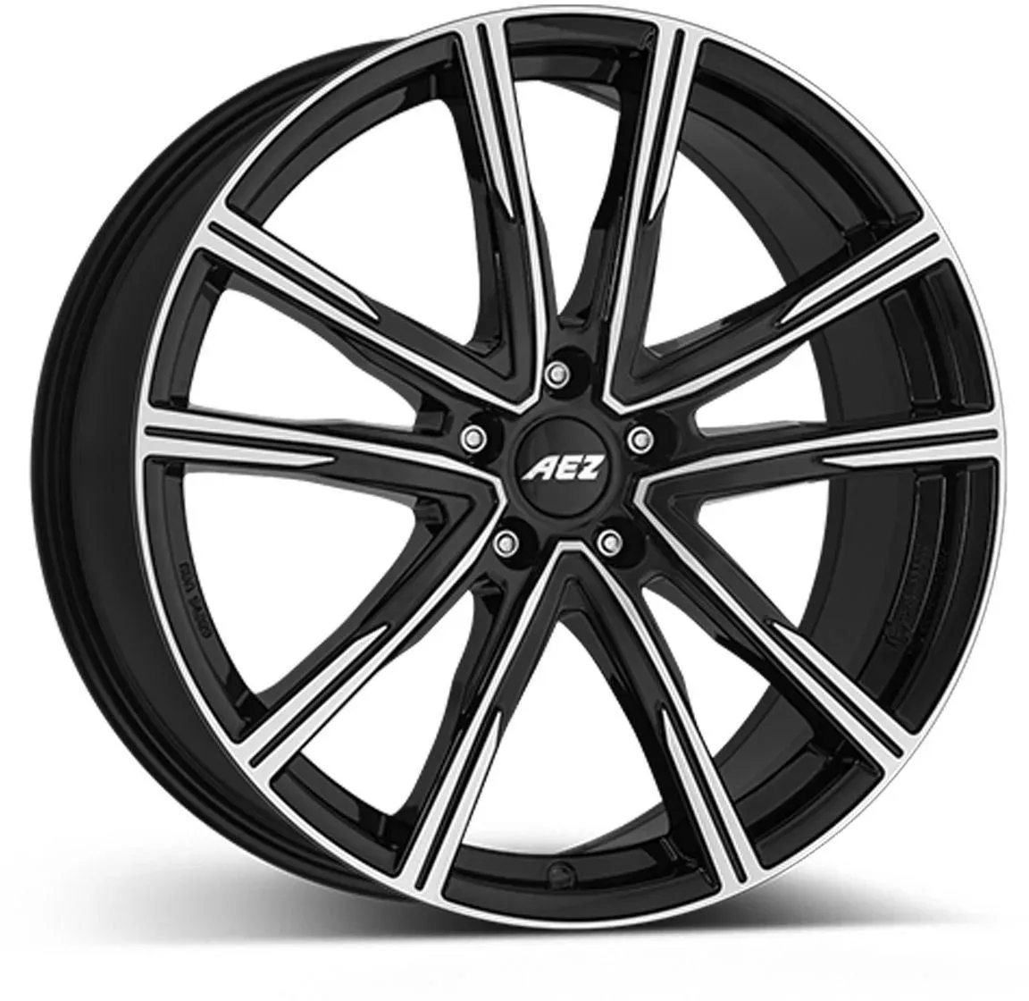 AEZ MONTREAL DARK black/polished 7.0Jx19 5x108 ET38