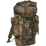 Brandit Textil Nylon 65l Rucksack Black One Size