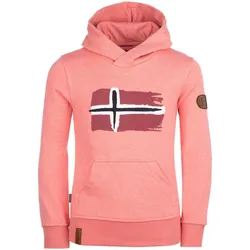 Kinder Hoodie Pullover Trondheim Antik-Rosa Gr. 140 - 10 Jahre