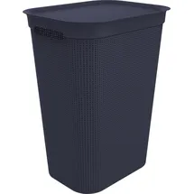 Rotho Wäschesammler Brisen, 50 l midnight blau