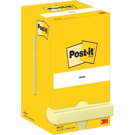Post-it Post-it® Haftnotizen Standard 654 gelb