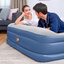 BESTWAY Luftbett Vento mit integrierter Elektropumpe Double XL/Mid 203 x 152 x 46 cm