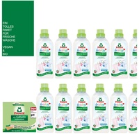 (1L|5,17) 12x750ml Frosch Baby Weichspüler Wäsche-Weich 180WL Vegan + Gallseife