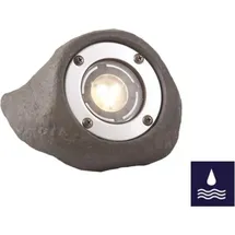 Garden Lights Strahler Polyresin 12v 190lm 3W Grau