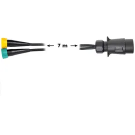 PRO PLUS Kabelsatz 7M mit Stecker 7-polig und 2x Steckverbinder 5-polig