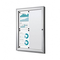 Showdown® Displays Schaukasten S B1 alu 4x DIN A4