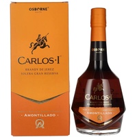 Carlos I Solera Gran Reserva AMONTILLADO Brandy de Jerez 40,3% Vol. 0,7l in Geschenkbox