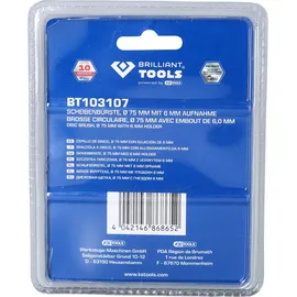 BRILLIANT TOOLS Scheibenbürste Ø 75 mm