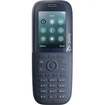 HP Poly Rove 30 + B2 DECT-Telefon, Kabelloses Mobilteil, Anrufer-Identifikation, Schwarz